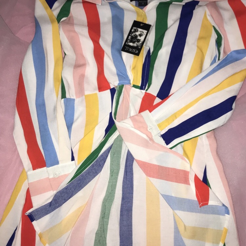 COLORFUL BLOUSE - Picture 3 of 4